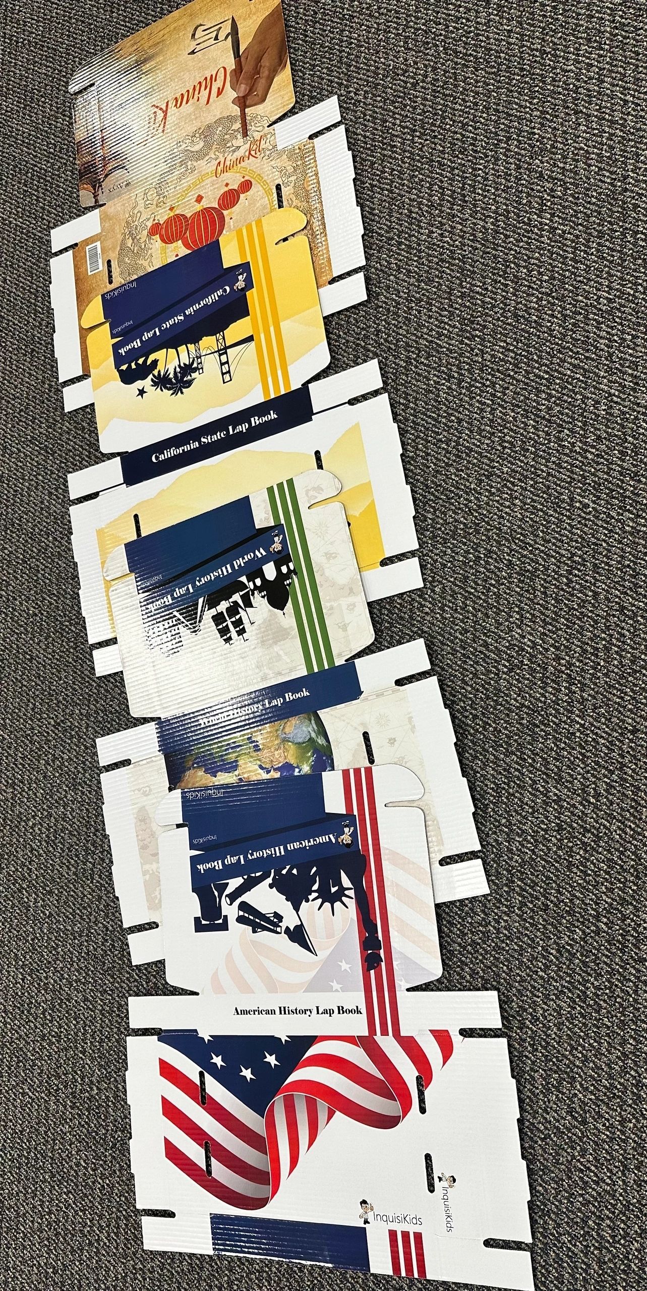 Educational lap books collection
